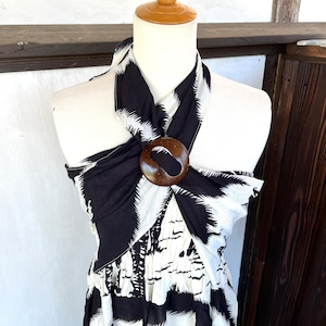 ゼブラ柄2ウェイスカート