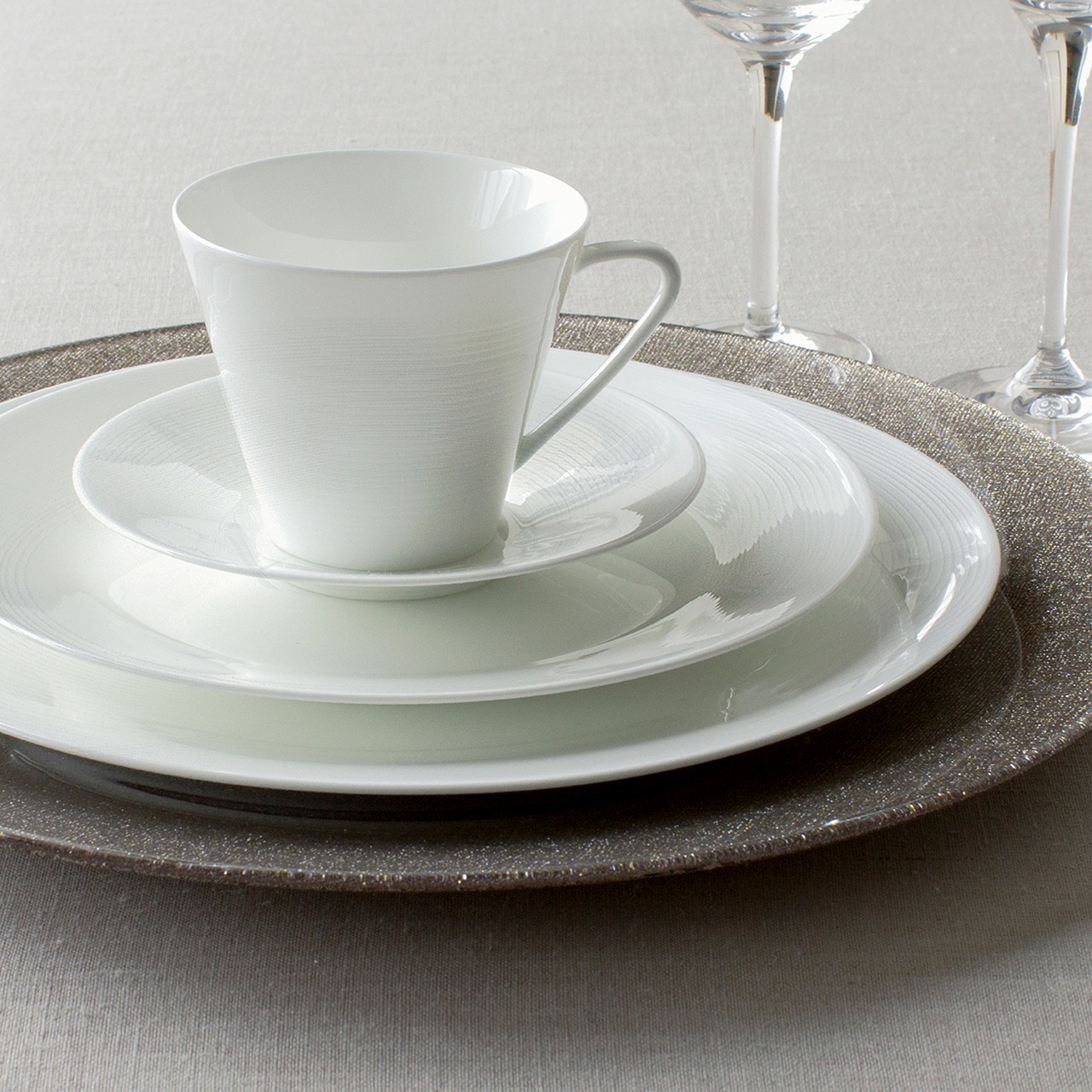 【ニッコー陶器】EXQUISITE  コーヒーカップ＆ソーサー