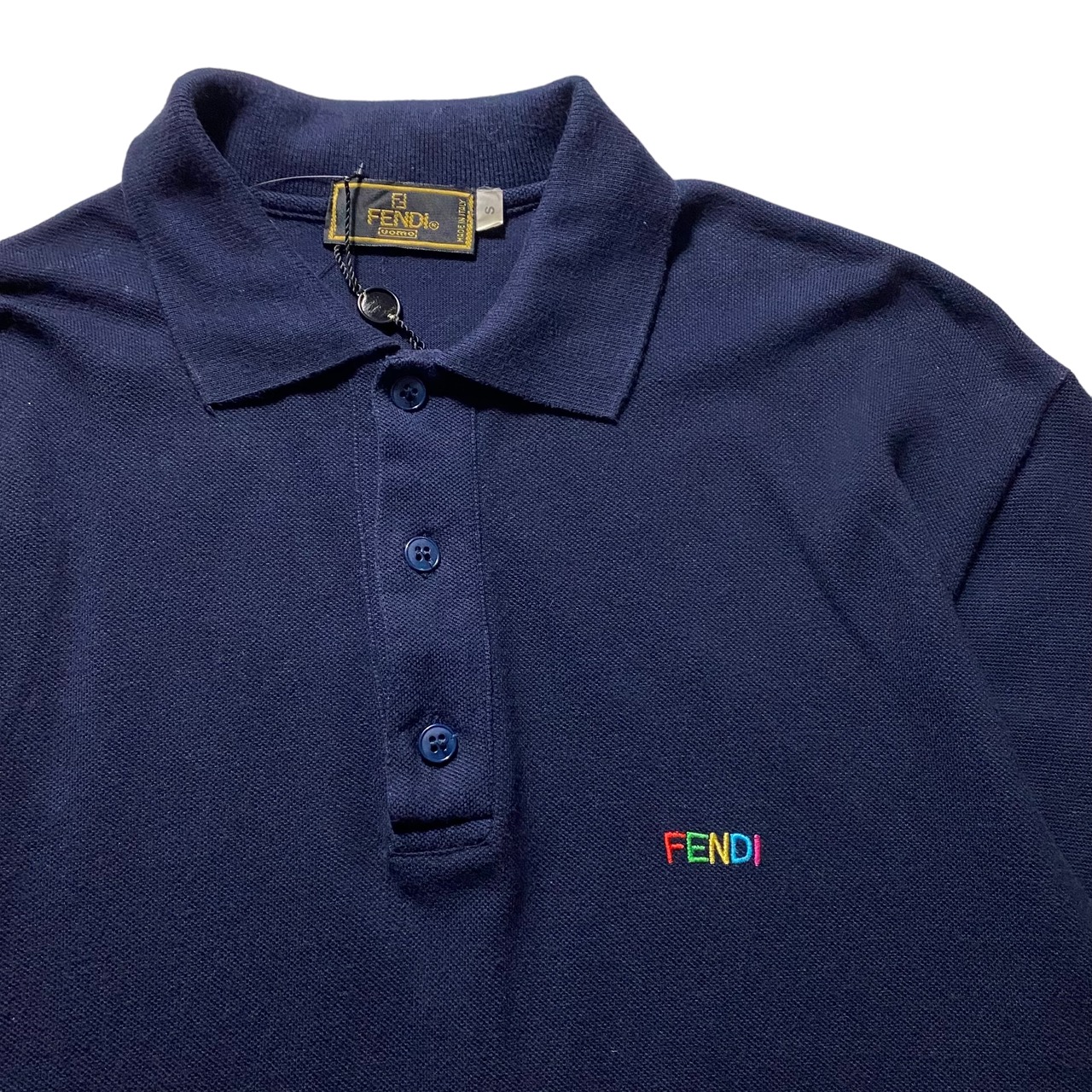 vintage FENDI L/S polo shirt