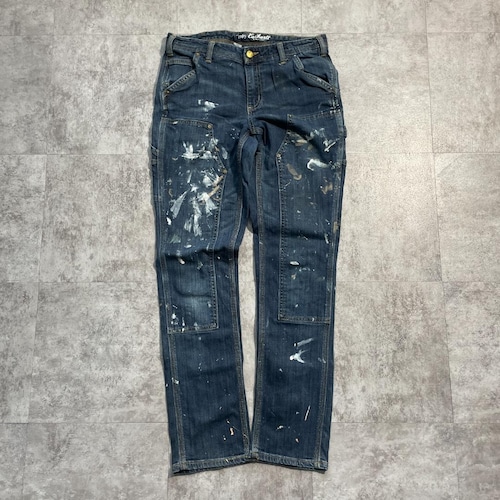 10s デニム ダブルニー カーハート Carhartt W30 L31