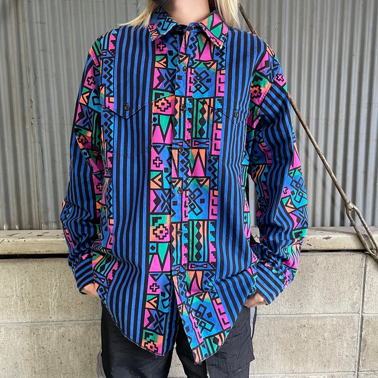 80〜90年代 Wrangler ラングラー サイケデリック クレイジーカラー 
