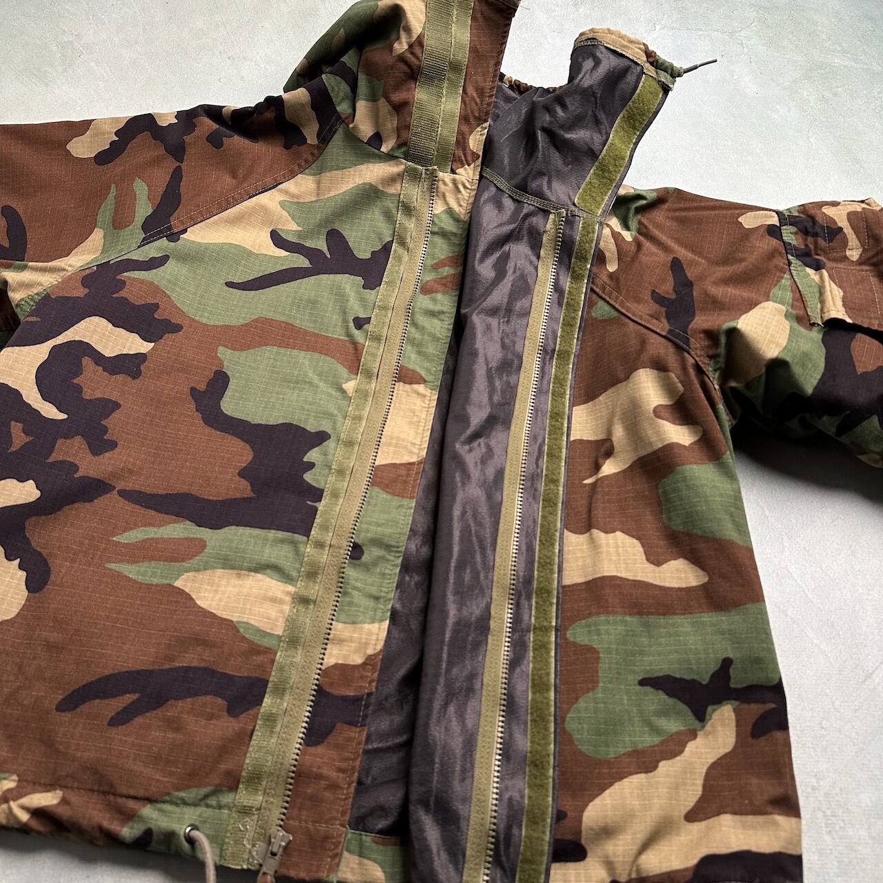 00s U.S.ARMY ケミカルプロテクティブジャケット ミリタリー ウッド