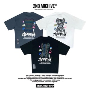 2ND014 2NDARCHIVE Tシャツ 韓国ファッション オーバーサイズ ユニセックス