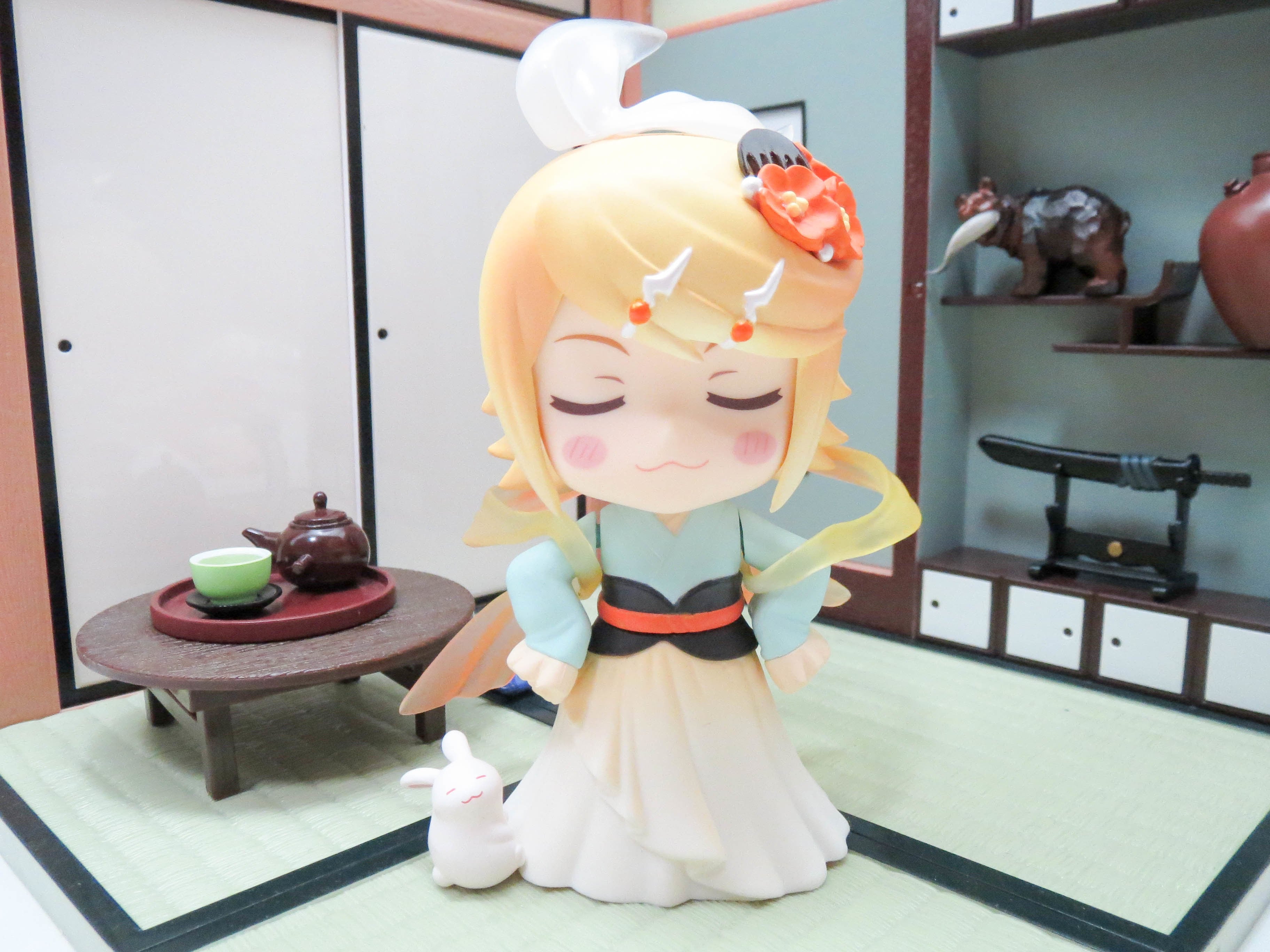 再入荷【768】 鏡音リン 中秋明月Ver. 顔パーツ えっへん顔