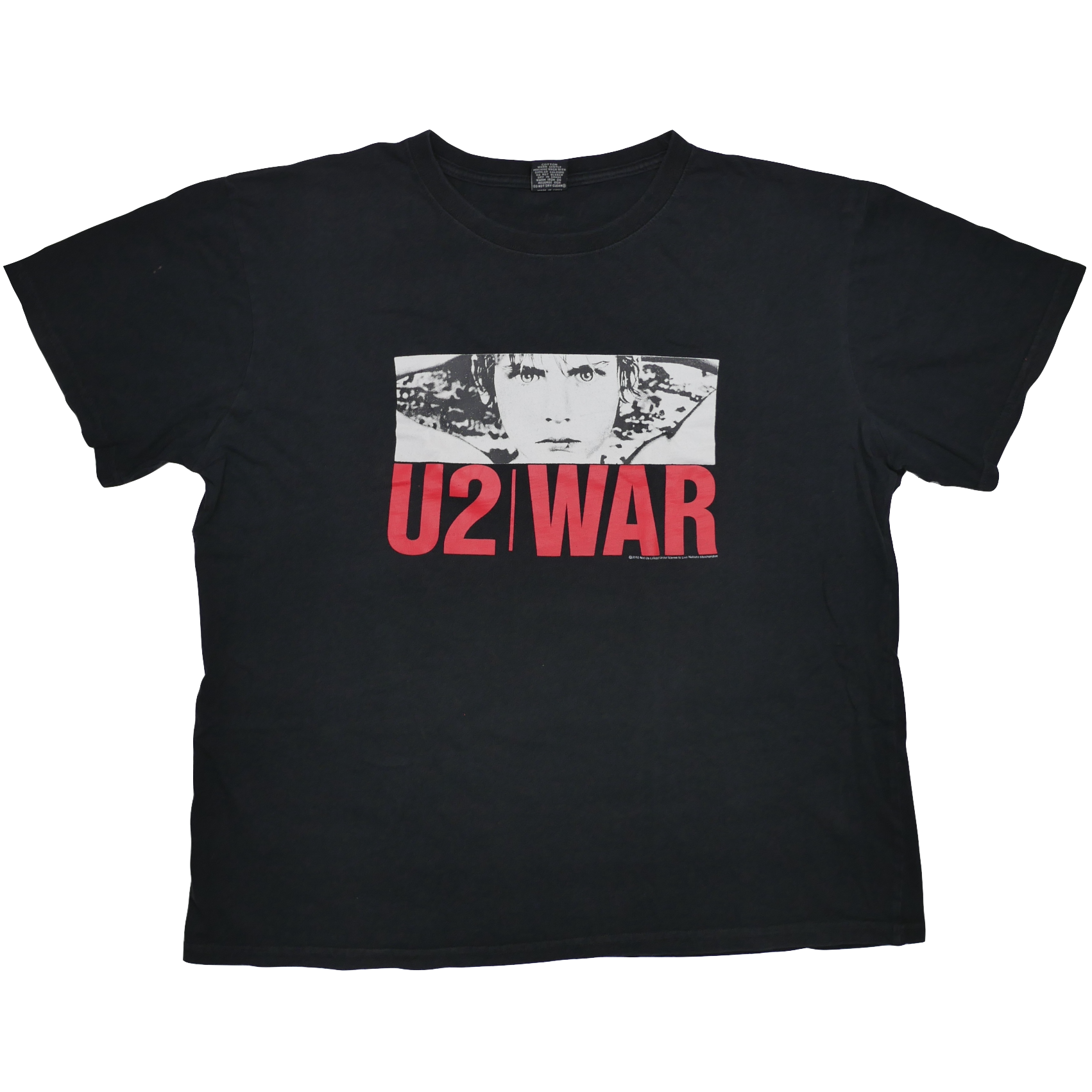 USED【2XL】U2 WAR 闘 Tee / ©2010