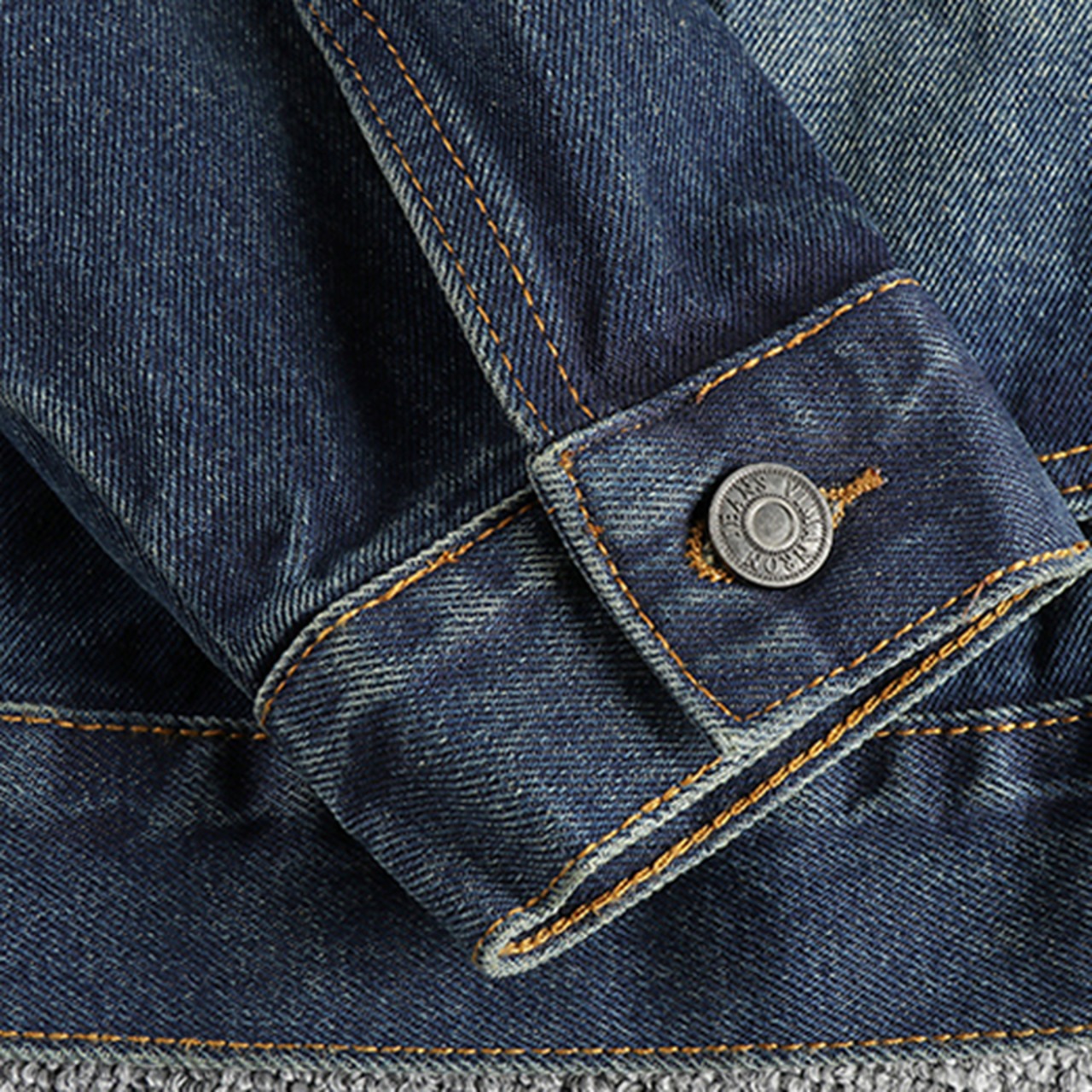 Long Sleeve Button Front Corduroy Collar Work Jacket ◇H0478