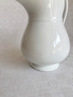 ピシェ　ジャグ　水瓶　OPAQUE LUNEVILLE リュネヴィル　フランス 19twj11