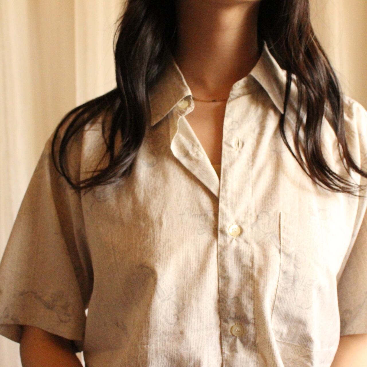 half sleeve shirt white