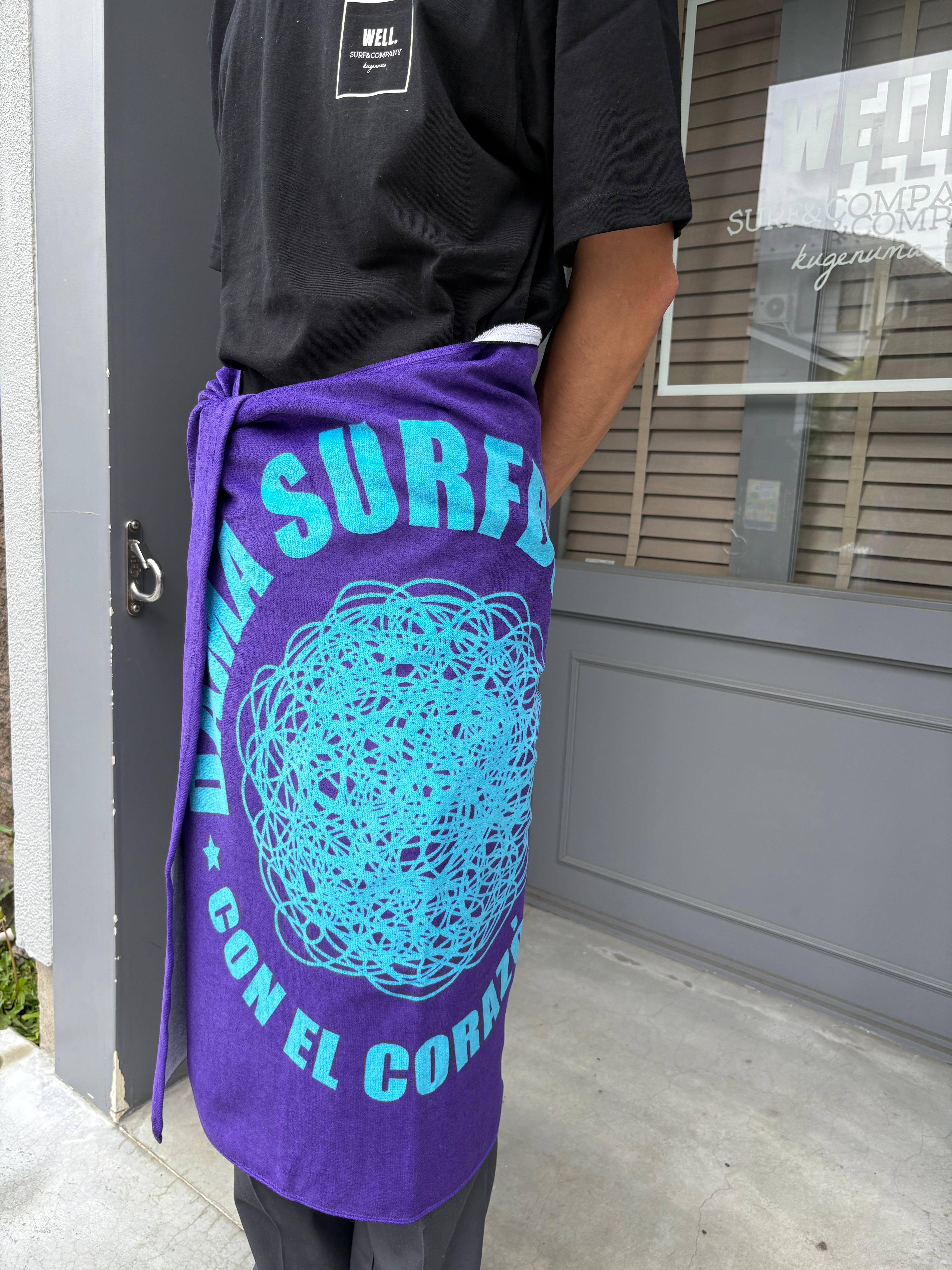 DAMA SURFBOARD バスタオル DAMA SURFBOARDS 大判タオル | WELLSURF