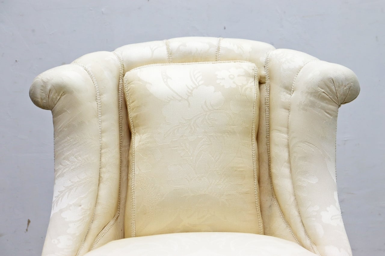 在庫2脚 ヴィンテージ クラシカル ラウンジチェア 1Pソファ アーム