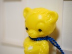 カラフルプラスチック ドイツの黄色ベア 青い紐 画像7