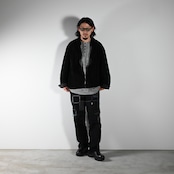 barbell object(バーベルオブジェクト)再入荷、leather jktコーディネート