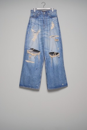 【MASU】MB BAGGY JEANS ANGEL DAMAGE