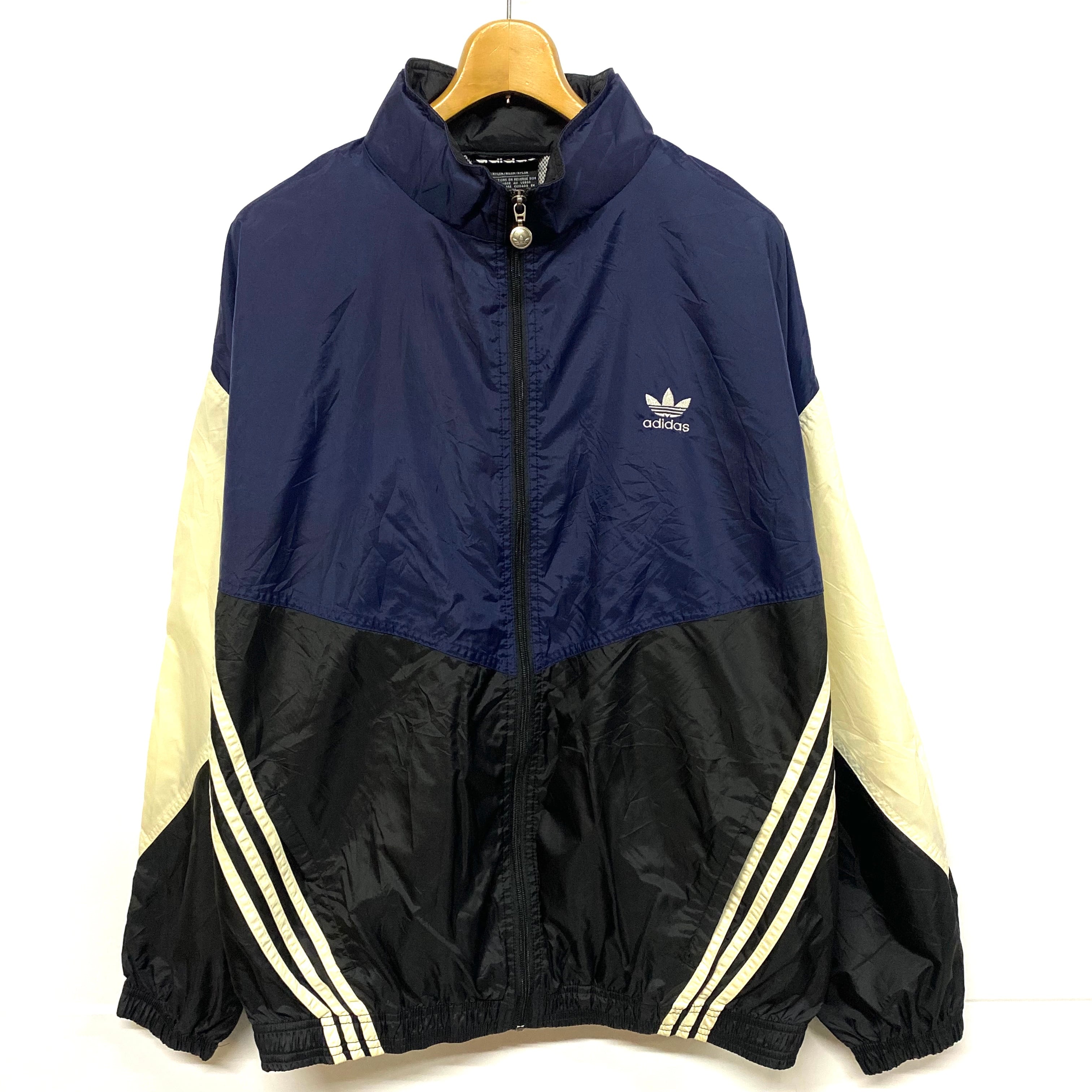 adidas アディダス ナイロンジャケット 90s 国旗タグ