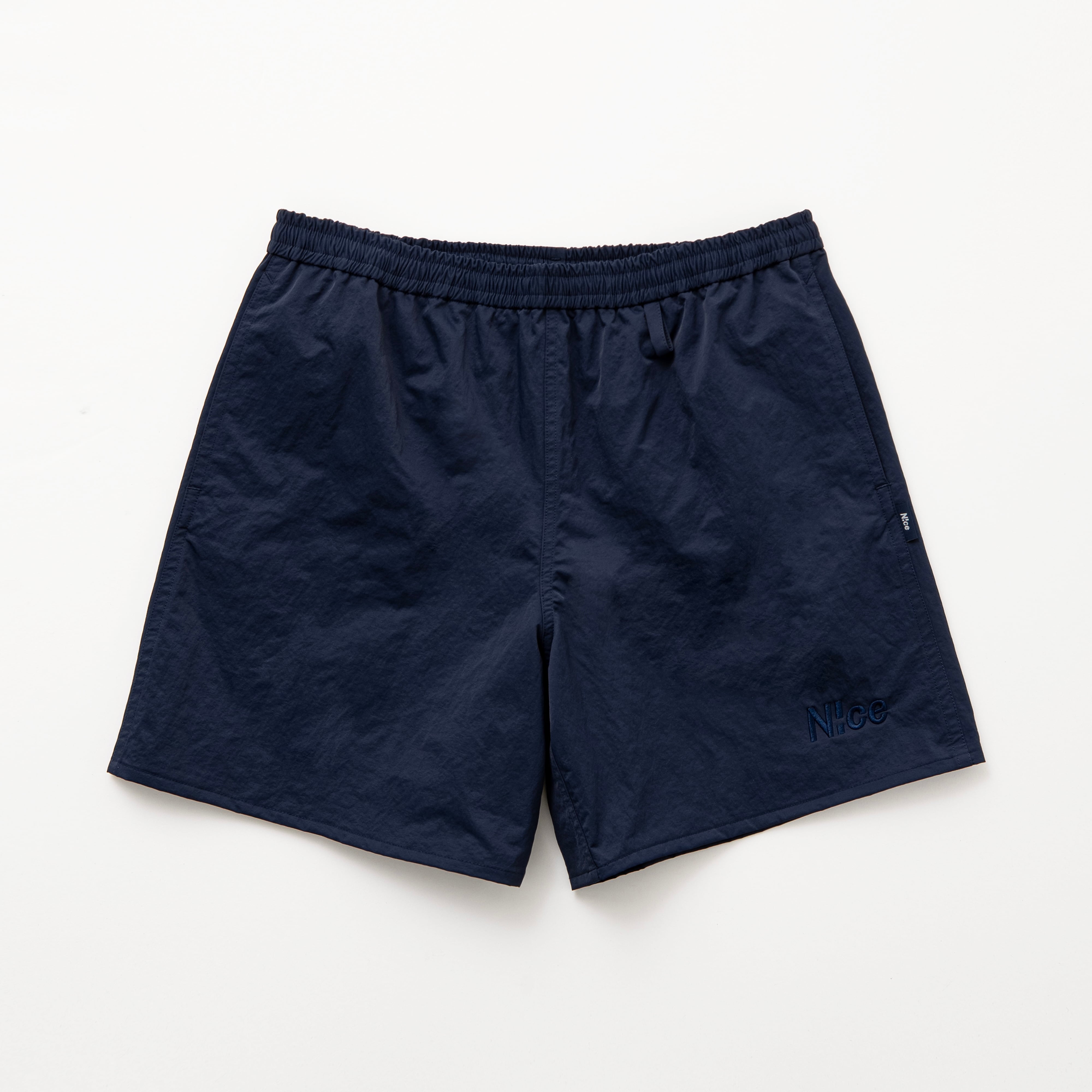 N!ce nylon half pants(NAVY)