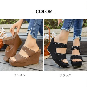 ウェッジソール サンダル 厚底 レディース 春夏 韓国 きれいめ 大人 かわいい スクエアトゥ ミュールサンダル おしゃれ 歩きやすい 疲れにくい シンプル 大人可愛い 大人女子