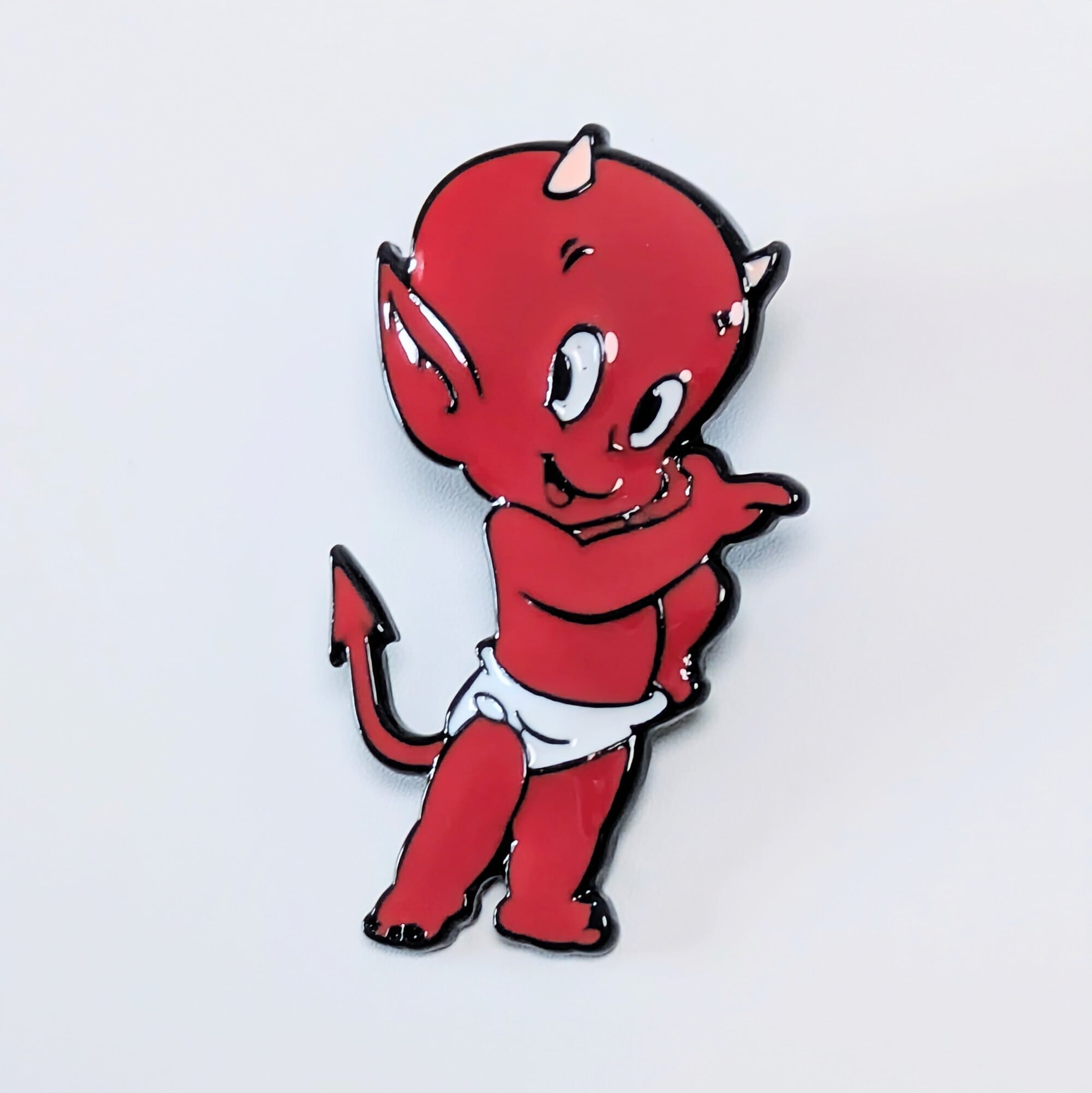 ⚡️SPECIAL PRICE‼️⚡️送料無料！ ★ピンズ PINS★ピンバッジ【 Hot Stuff the Little Devil ( ホットスタッフ ザ リトルデビル )  】4P SET / ピンズ4個セット〚アメリカン雑貨 アメトイ〛