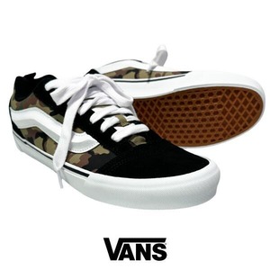 VANS「"Knu Skool" Camo×True White」