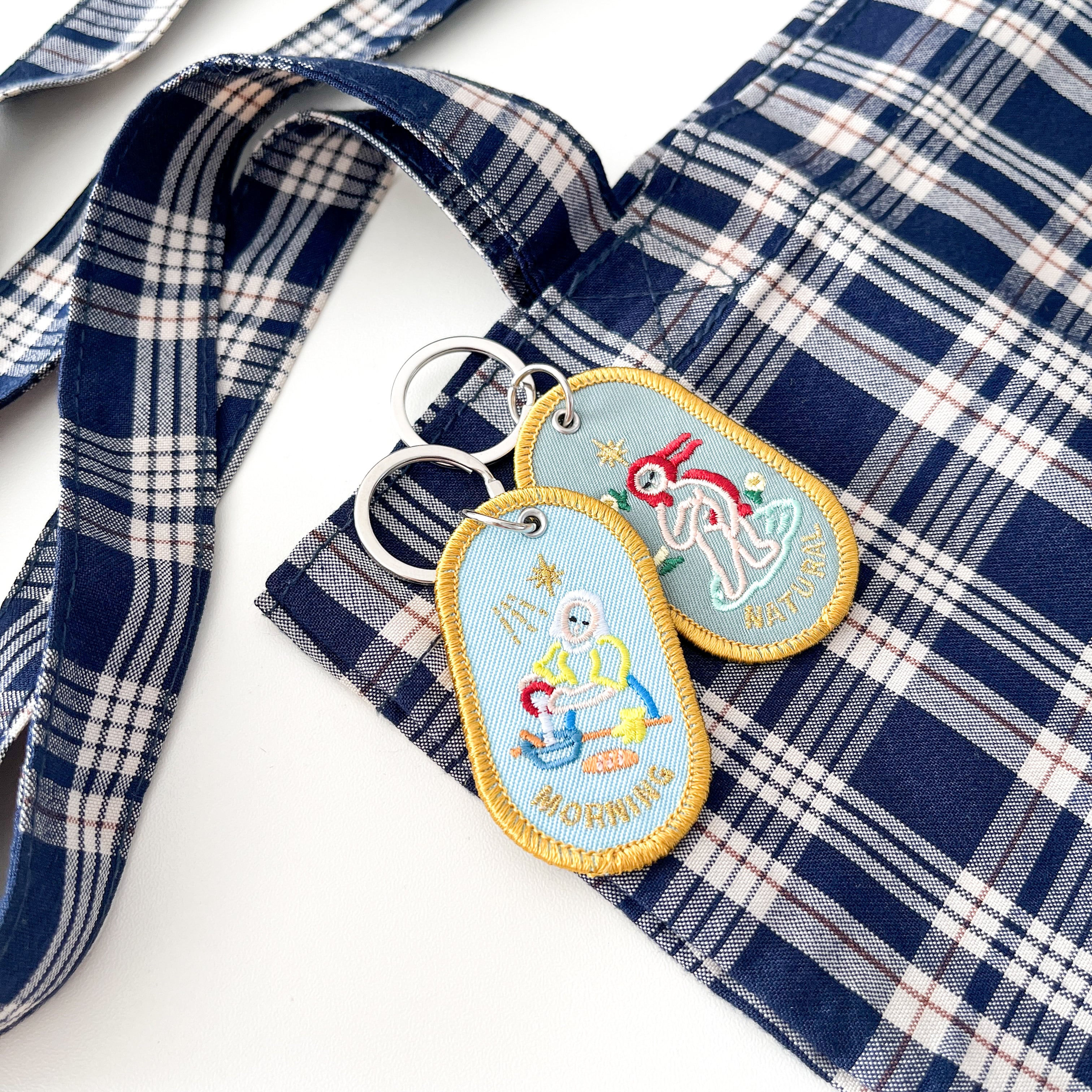 フェルメール 2/8b PairKeyRing ART MUSEUM 「MORNING」 | hmm, by