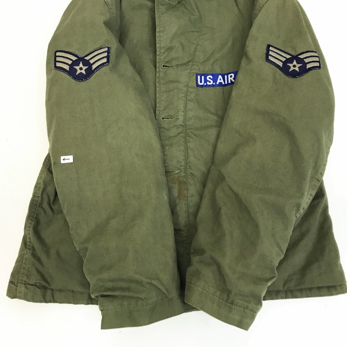 U.S.NAVY 40年代 M-41 フィールドジャケット ベル型 TALON コの字