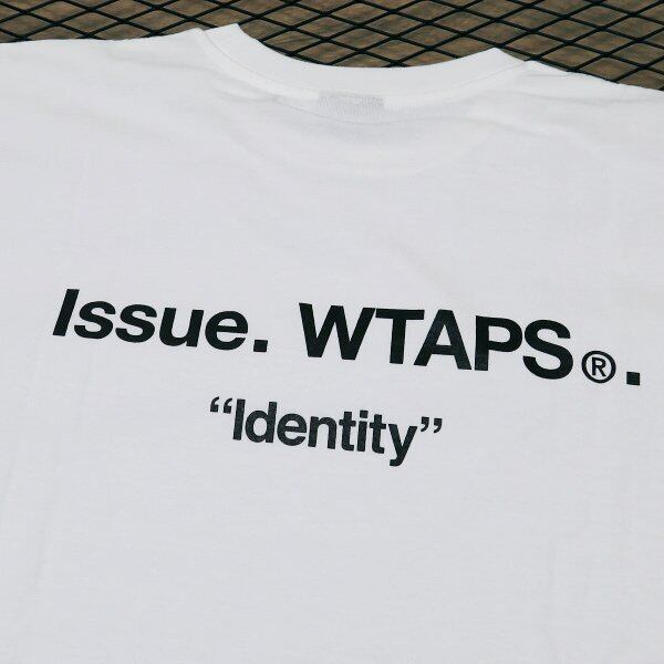 wtaps 221ATDT-STM07S IDENTITY Tシャツ　ホワイト白