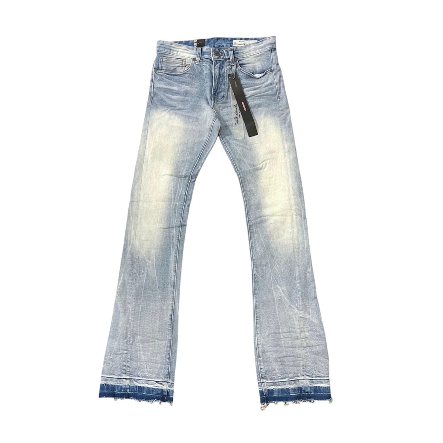 GUAPI -Aqua Blue Flowers Denim- | Highflyer