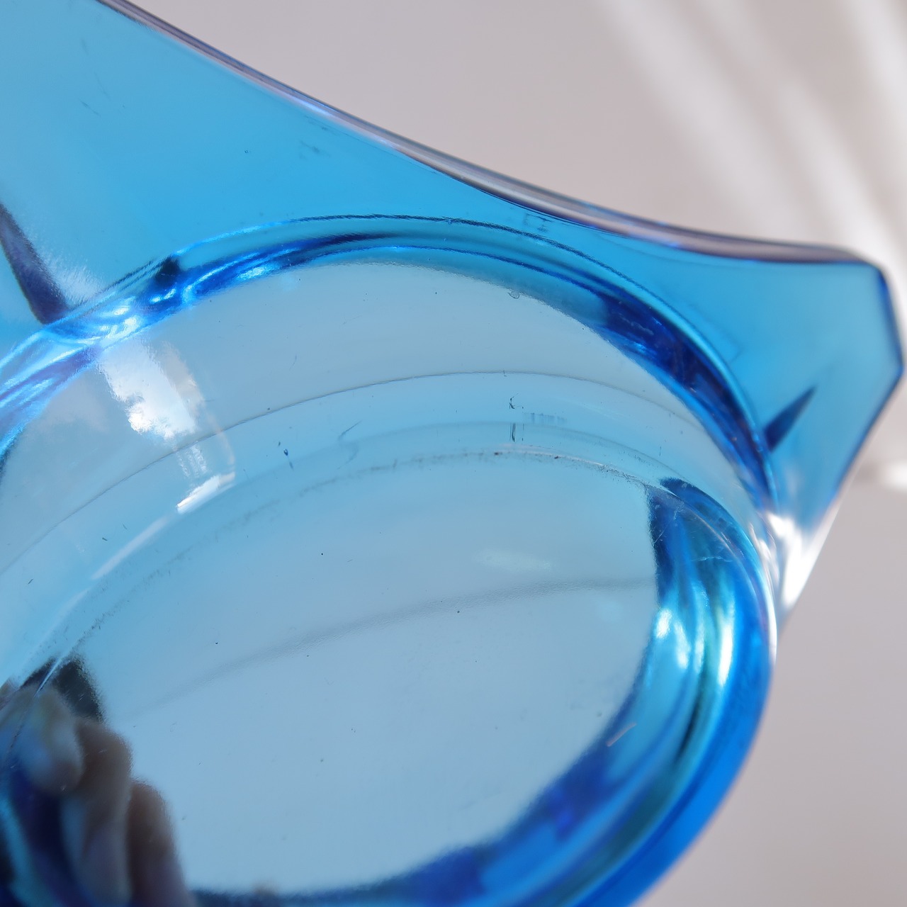 ブルーの星型トレイ