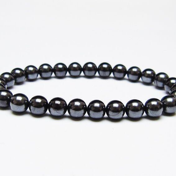 スギライト ブレスレット 7mm ブラックスギライト ブレスレット ブレス 一点物 メール便可 [M便 1/10] 111-47172