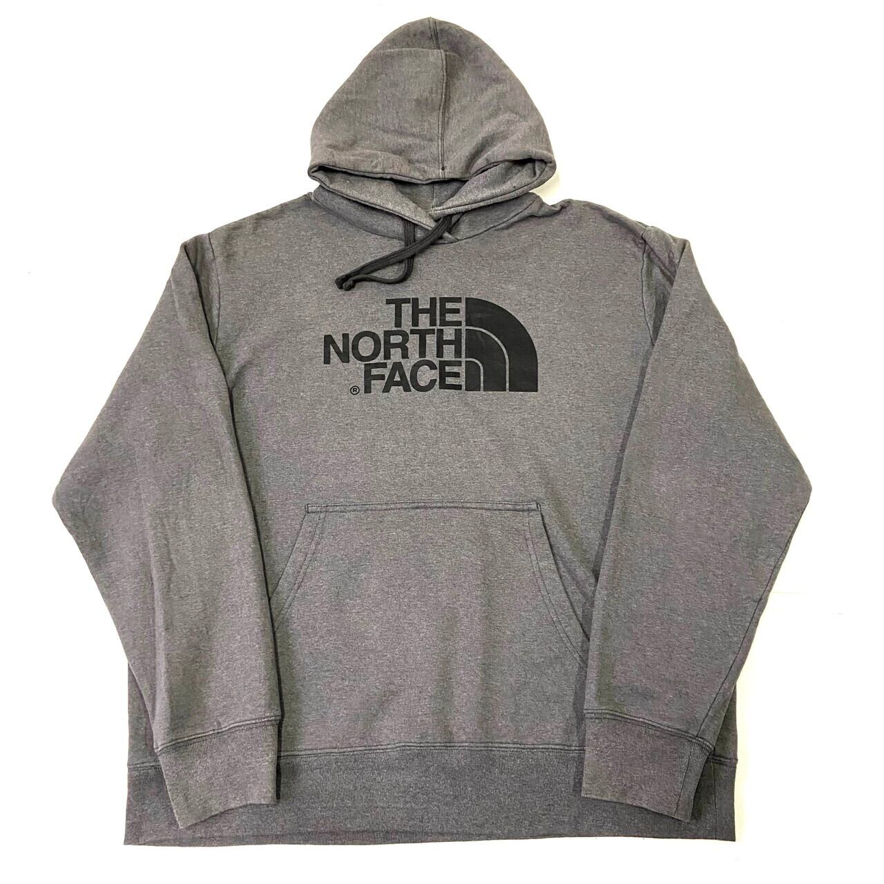 ノースフェイスTHE NORTHFACE　ビッグロゴ古着スウェットパーカーL THE NORTH FACE - ノースフェイス スウェットパーカー ビッグロゴ 古着