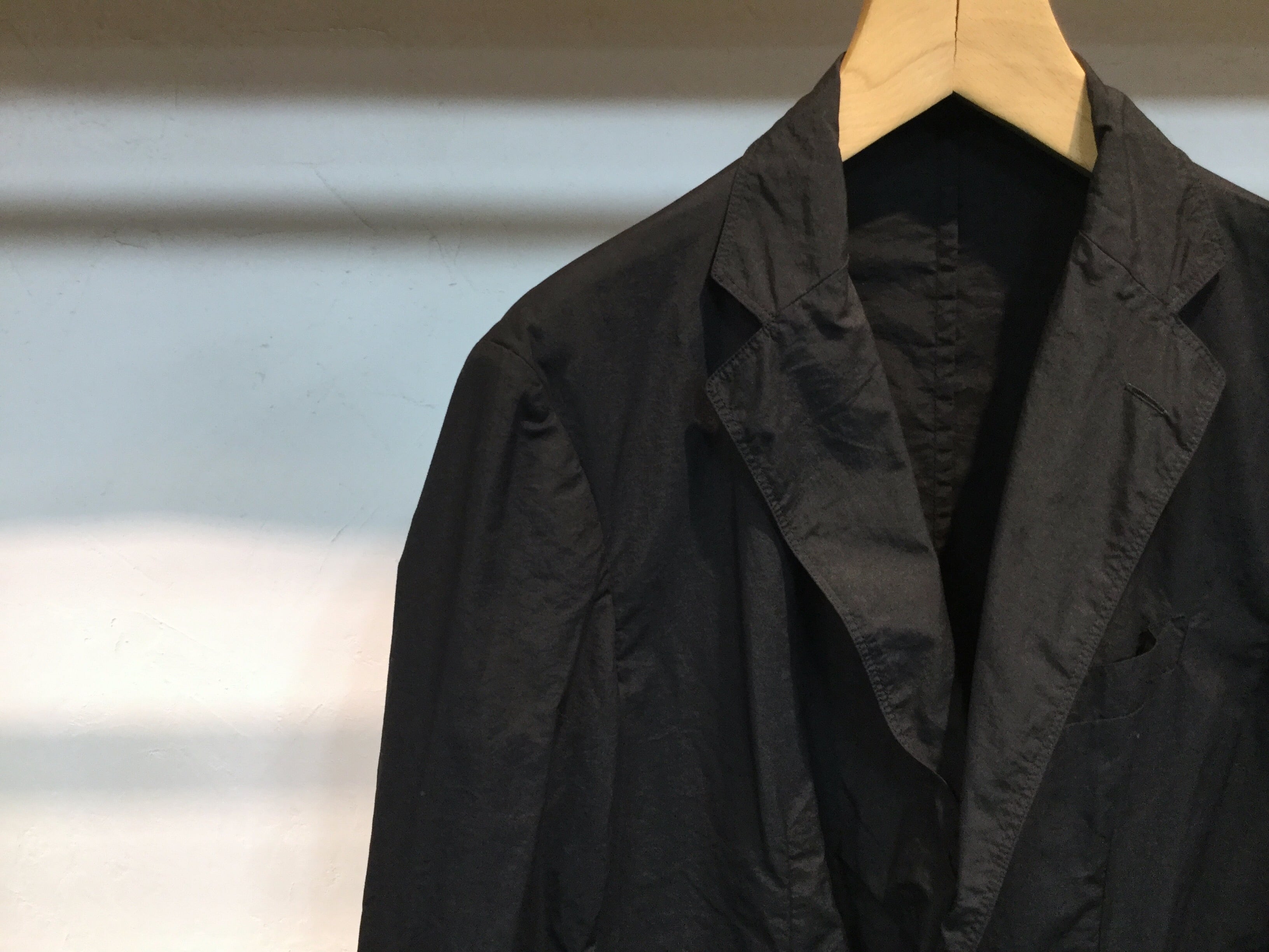 TEATORA"Device Jacket packable Black"   Lapel online store