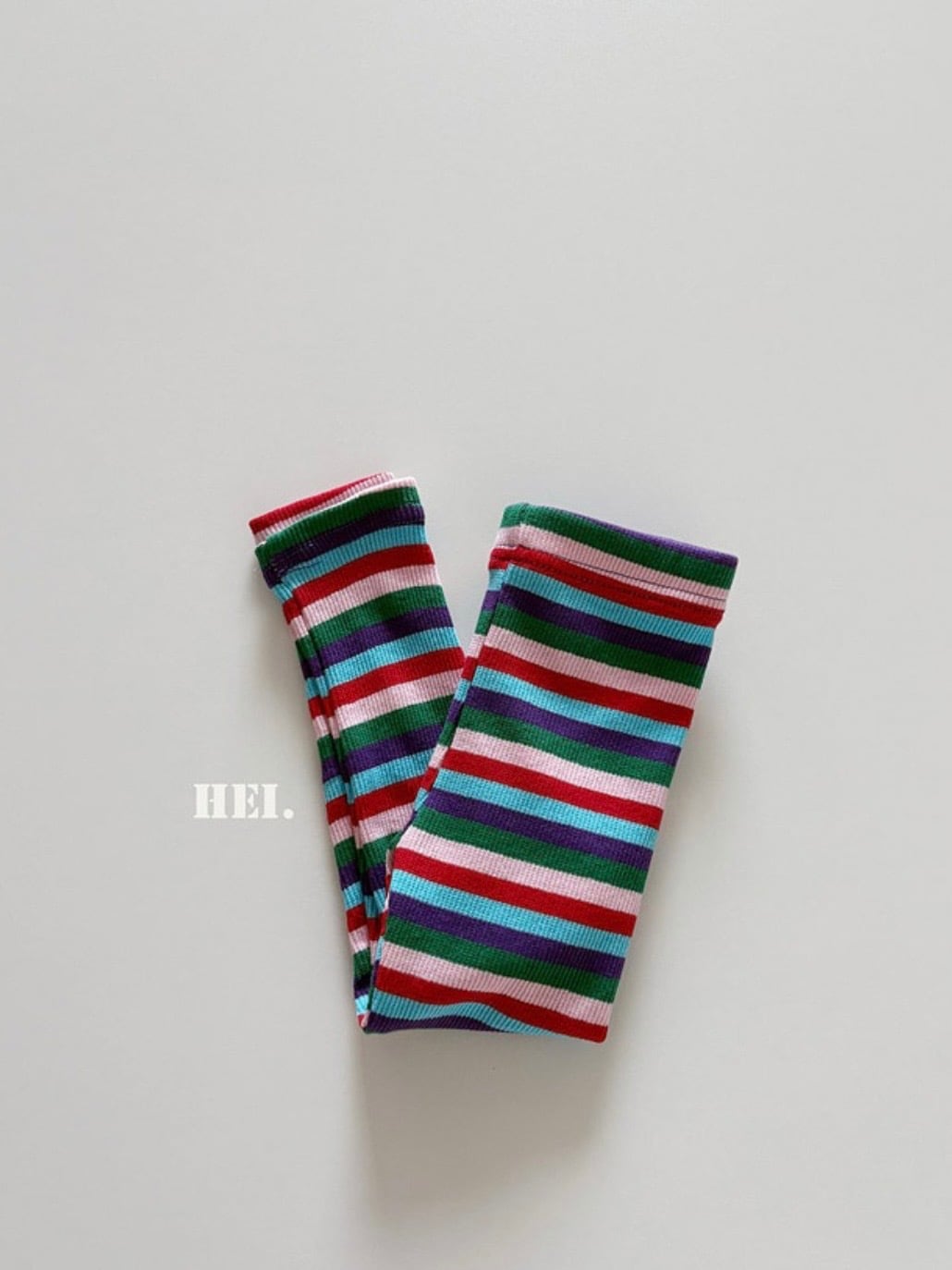 【先行予約】Hei リブカラフルレギンスパンツ