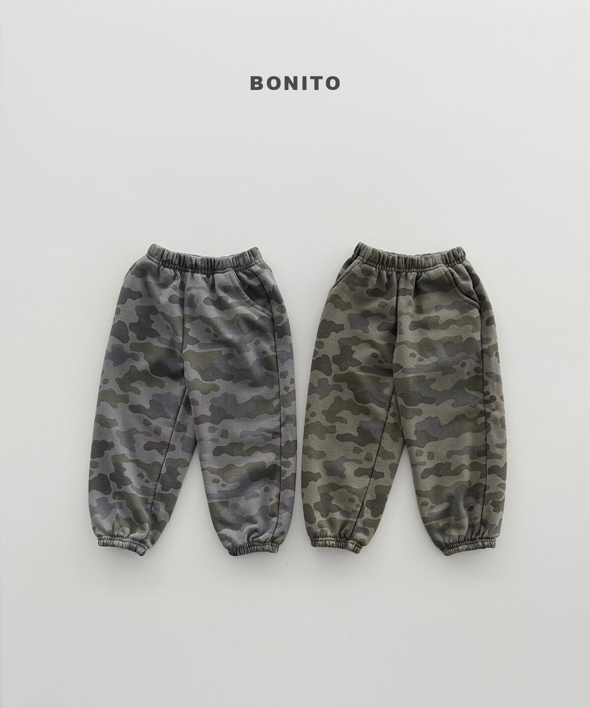 cloud camo jogger pants【BONITO】※9月中旬発送予定