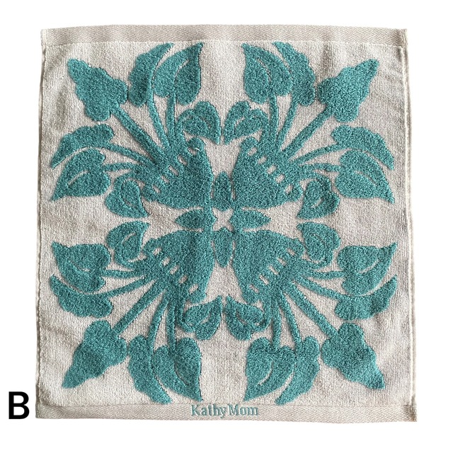 【2種類】ハンドタオル /  Kathy Mom Island Style