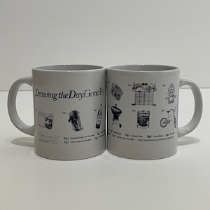 -ORIGINAL- Drawing the Days Gone By Coffee Mug -White-