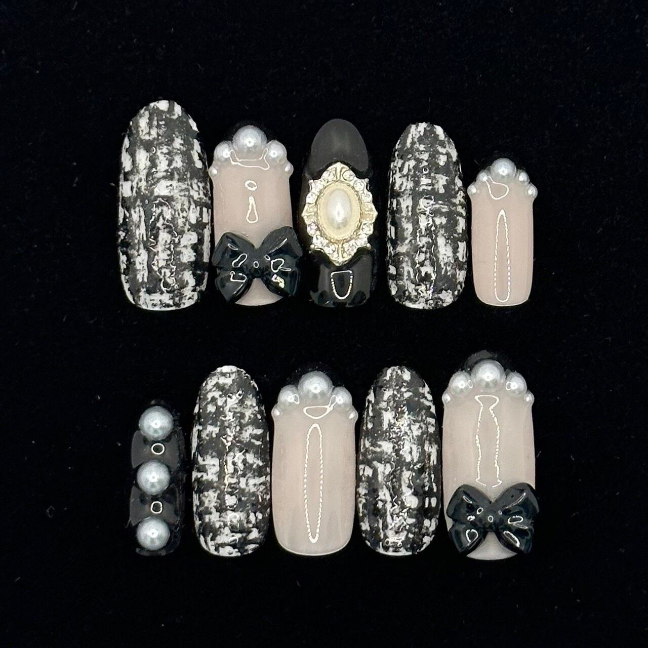 Frenchgirly tweed ribbon