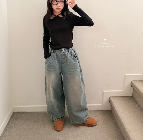 COMMA［取寄］denim zelge pants 26autumn
