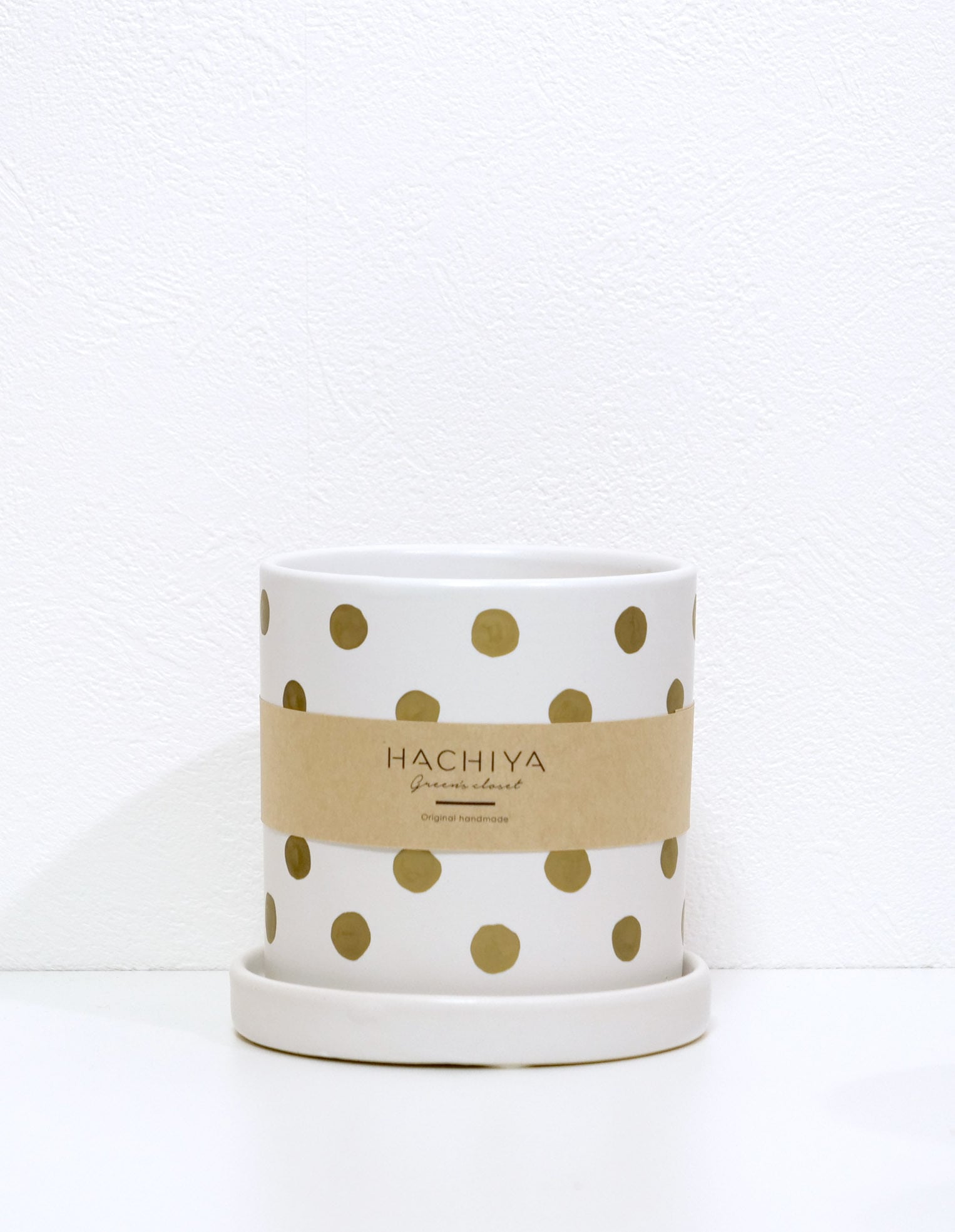 陶器鉢＞Dot gold Mサイズ | HACHIYA -Green's closet-