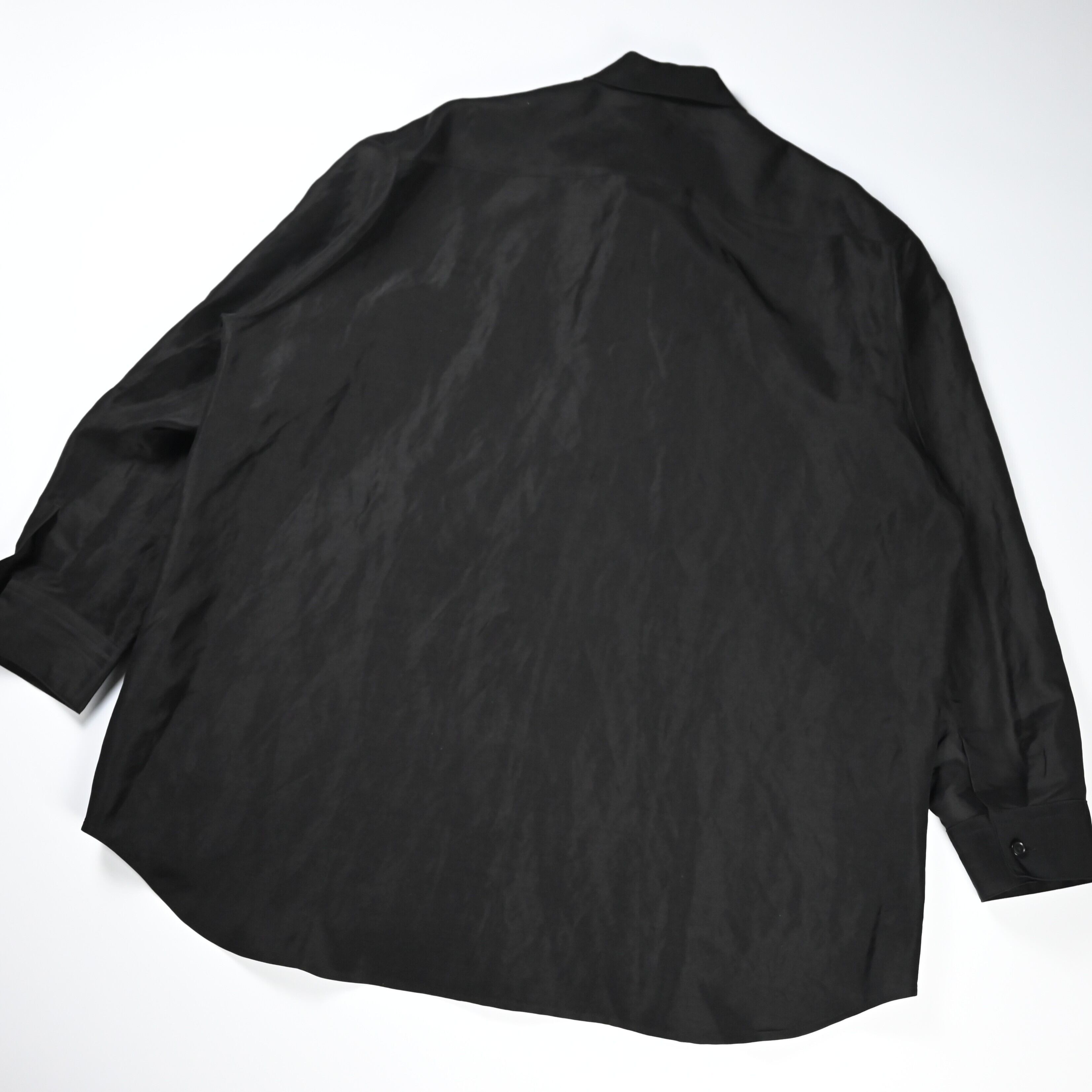 Nonnotte / Cascade Placket Oversized Shirt | GANKO