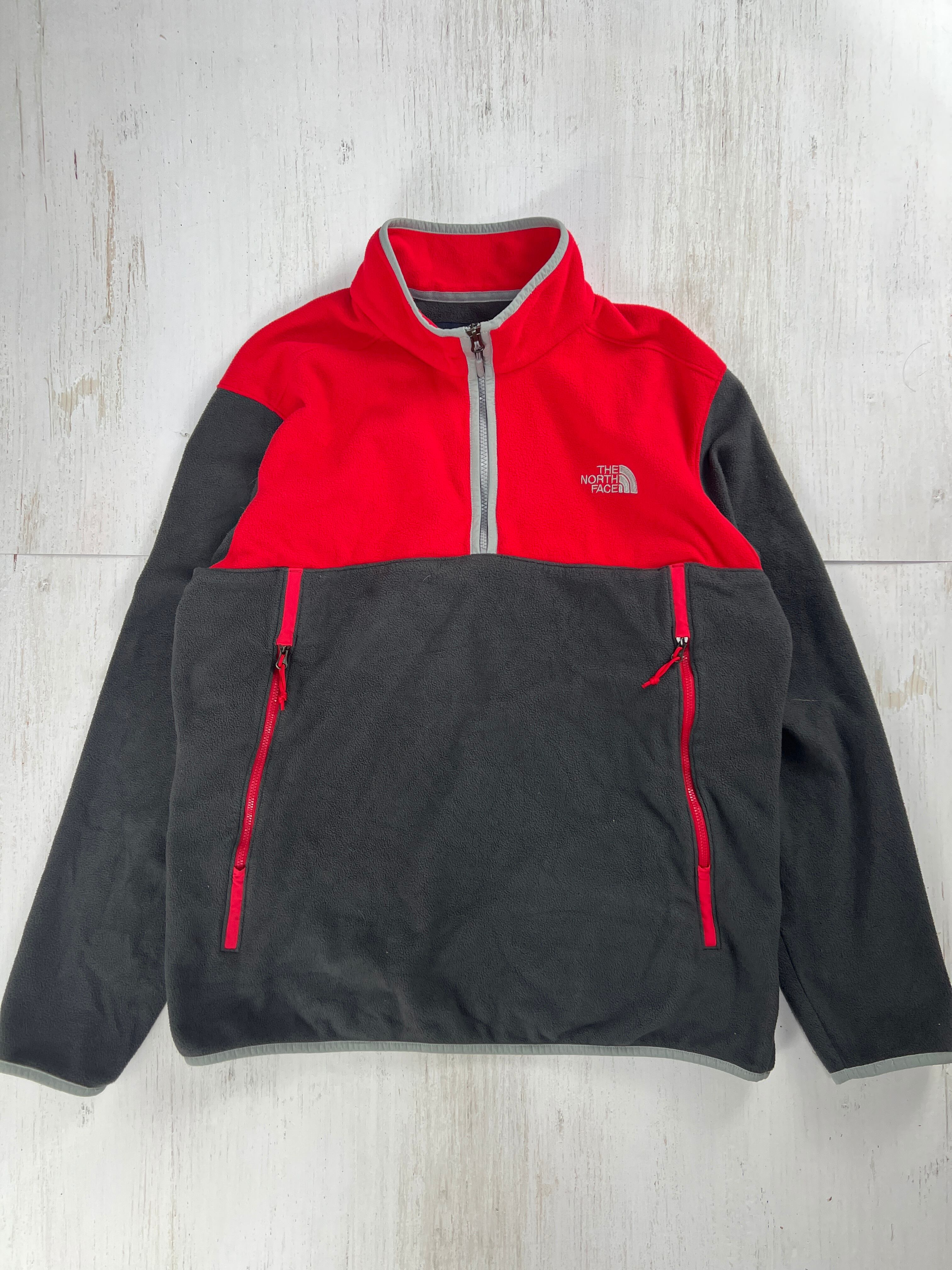 THE NORTH FACE Fleece Jacket / フリースジャケット レッド × チャコール
