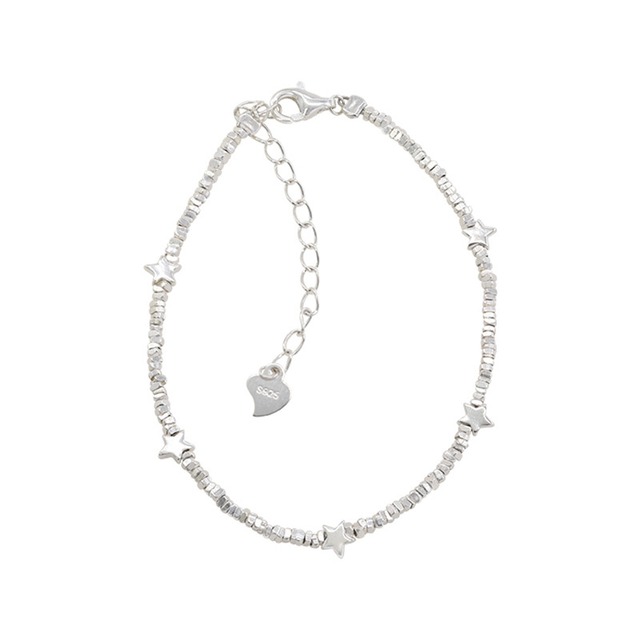 suzyaccシルバー星ブレスレット
