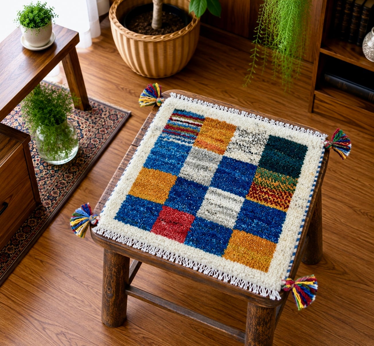 ペルシャギャッベ (ギャベ) 玄関マット No:GP-307 | A's Rug（エーズラグ）