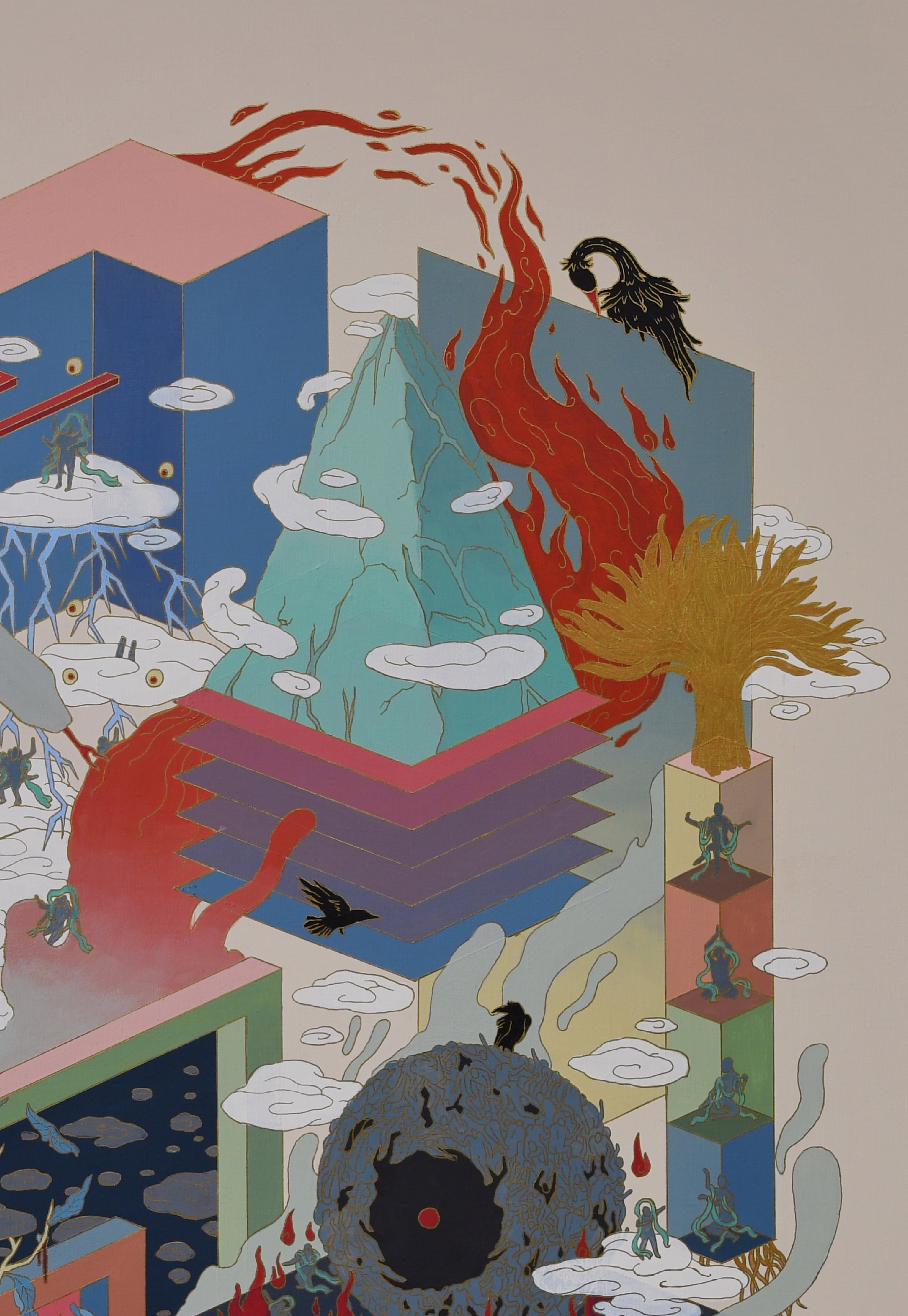 EN 「新六道絵」ー 修羅道 | 715Design Labo