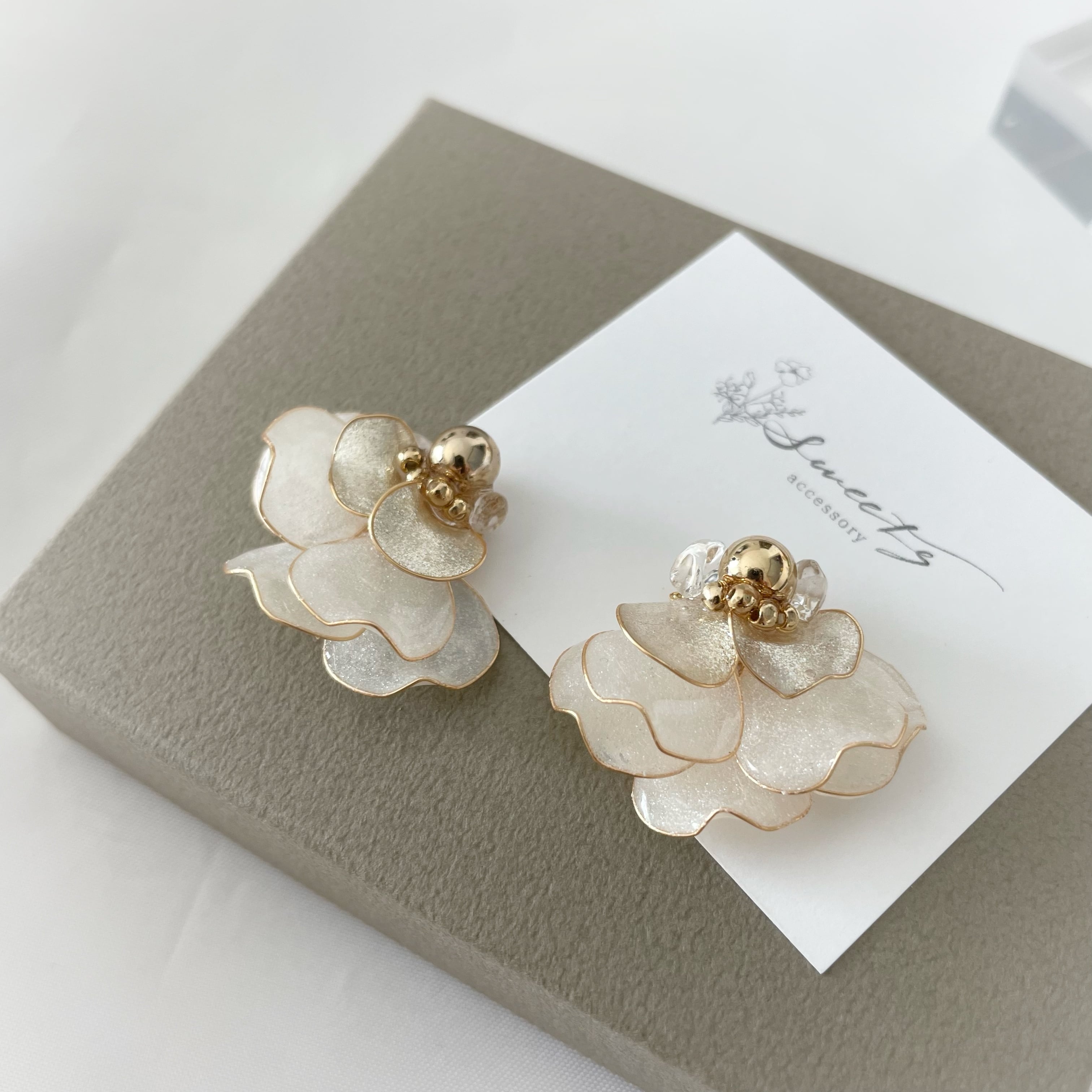 Bloom〜】ブルーム ピアス・イヤリング | Sweets Accessory