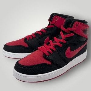 【新品未使用】NIKE AIR JORDAN 1 RETRO HIGH KO BRED AJKO スニーカー 28.5cm 赤×黒 ナイキ エアジョーダン1 ハイ ブレッド 638471-001