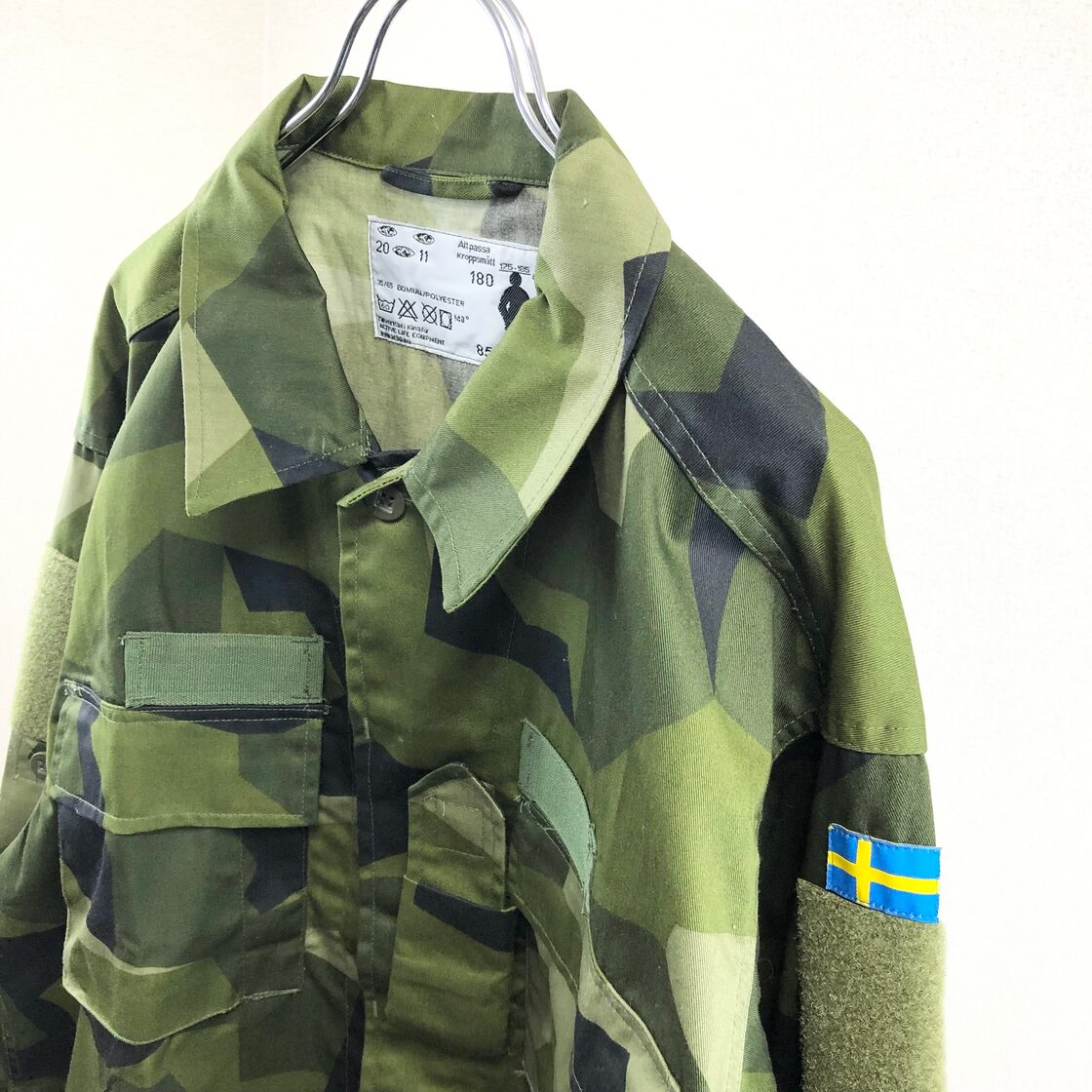スウェーデン軍 M90 迷彩』 ミリタリー ジャケット USED 古着 | PAY ID
