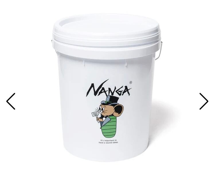 NANGA / PLASTIC BUCKET プラスチック バケツ 30th annivデザイン