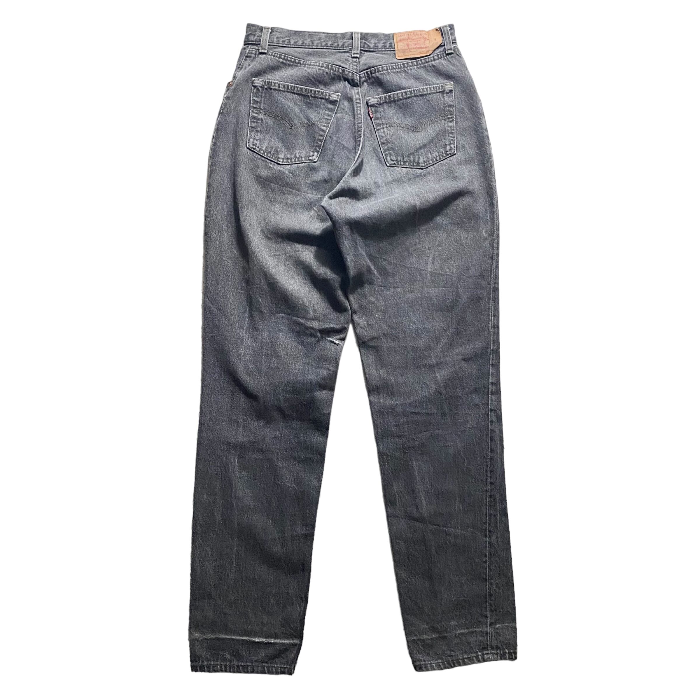 LEVI’S 901 black denim pants made in USA | NOIR ONLINE powered by BASE