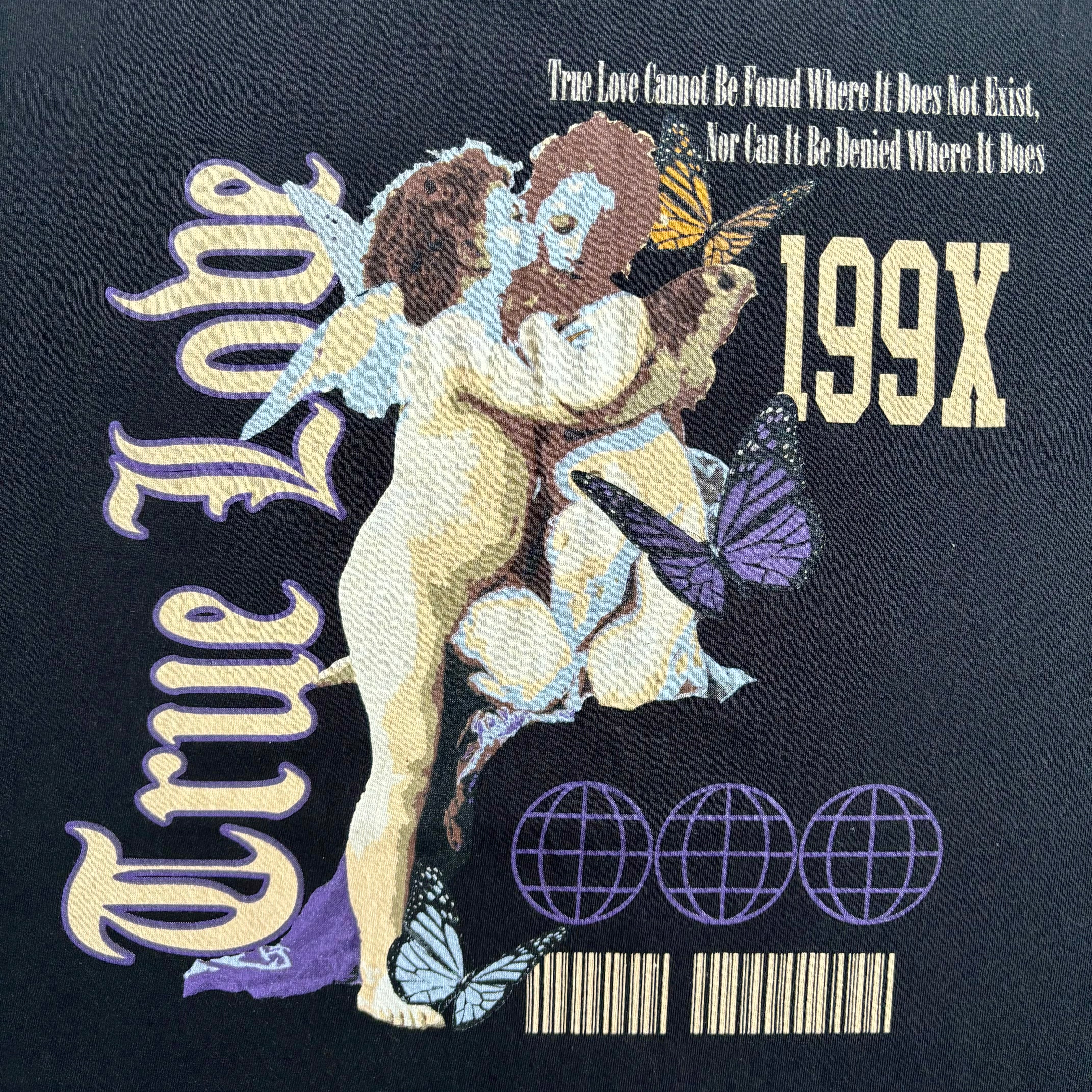 《XL》エンジェル 天使 Tシャツ オールドイングリッシュ グッドデザイン no.4010