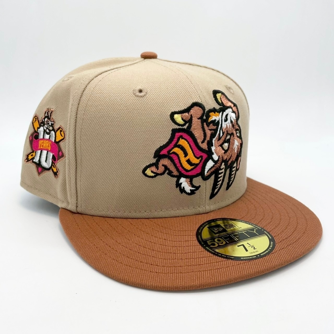 NEW ERA 59FIFTY/5950 Hartford Yard Goats Camel  7 1/2【海外商品】[ハートフォード・ヤードゴーツ]