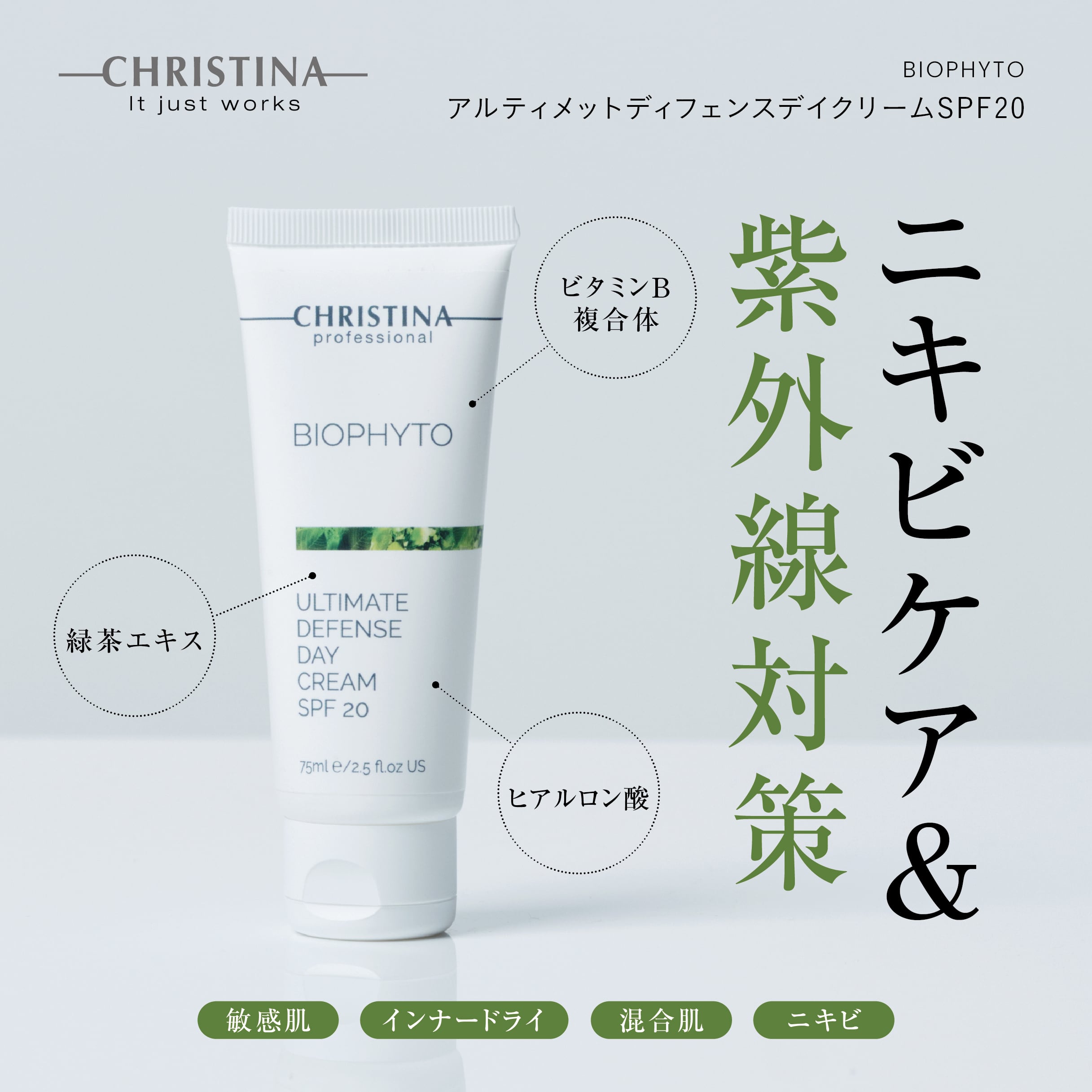 CHRISTINA】ナイアシンアミドナイトクリーム【LR】 | BEAUTE SHOP